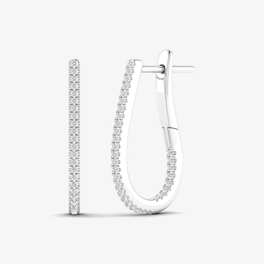 14K U-Hoop