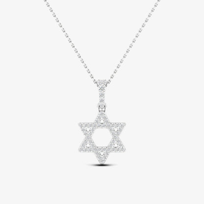 14K Star of David Necklace