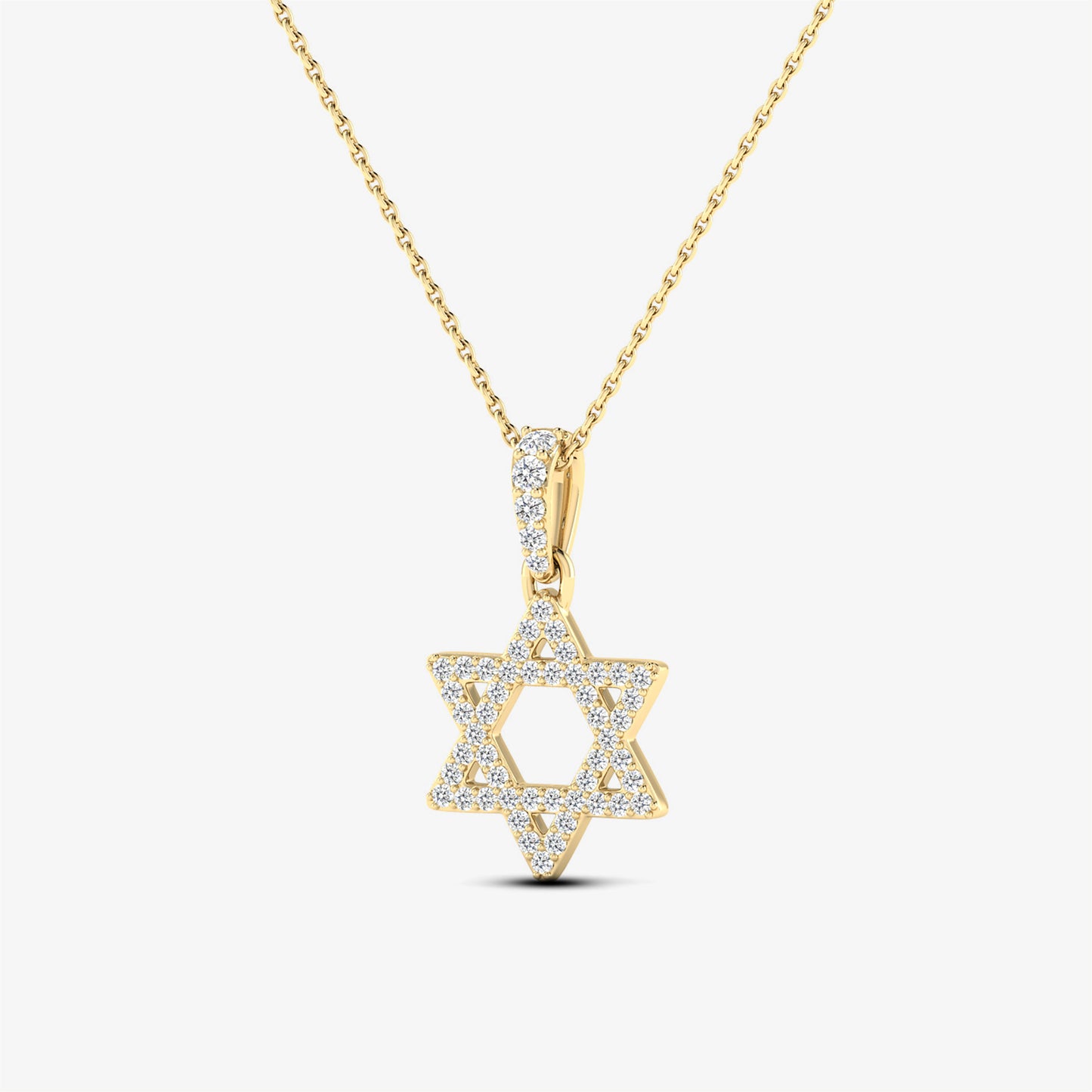 14K Star of David Necklace