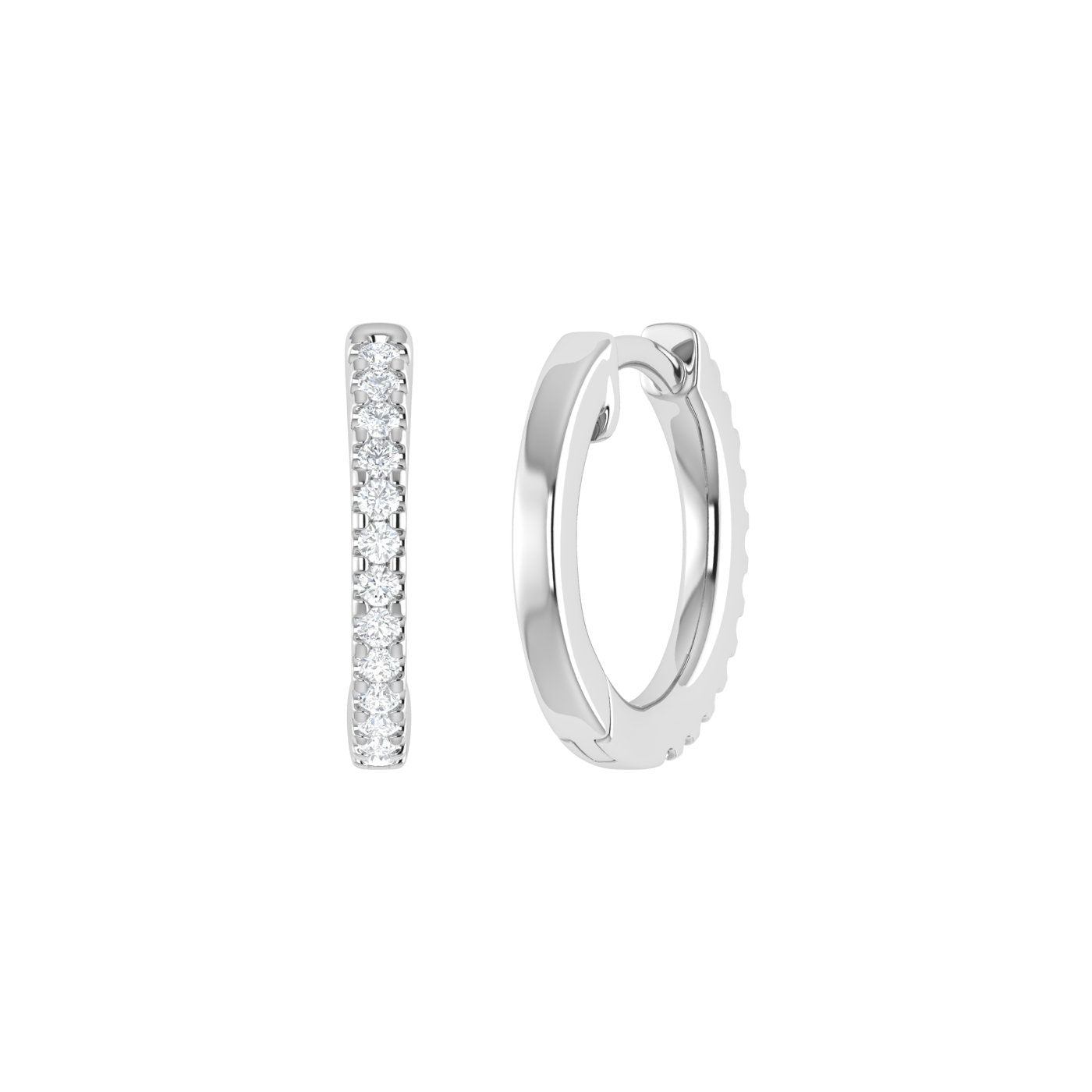 14K Cartilage Hoop Huggies