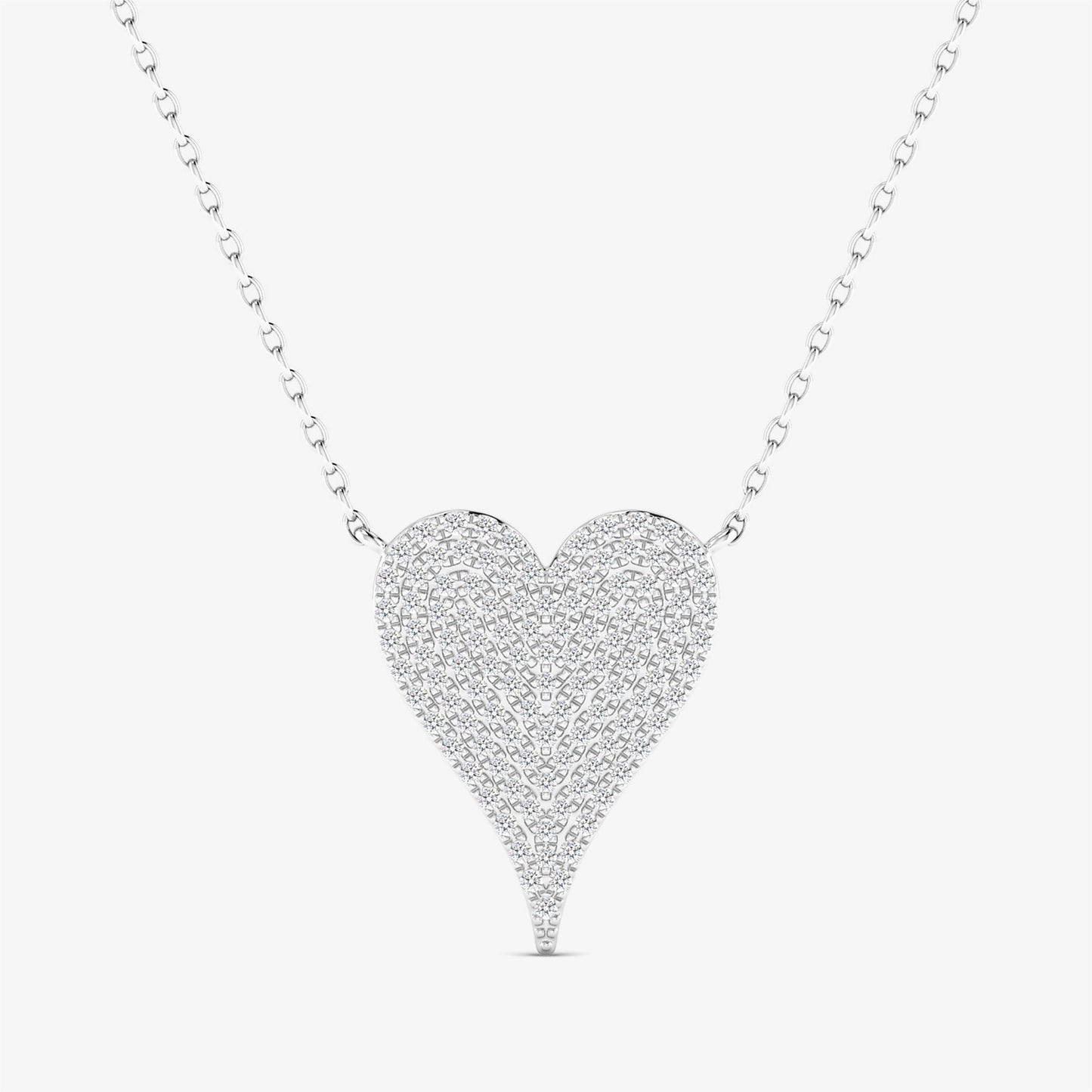 Diamond Heart Pendant