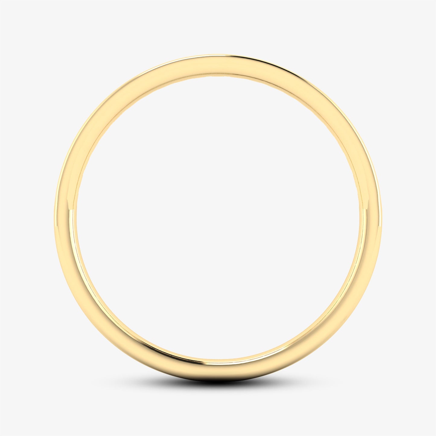 14K Solid Gold Diamond Band