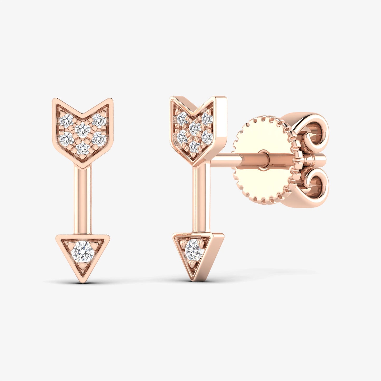 Diamond Arrow Stud