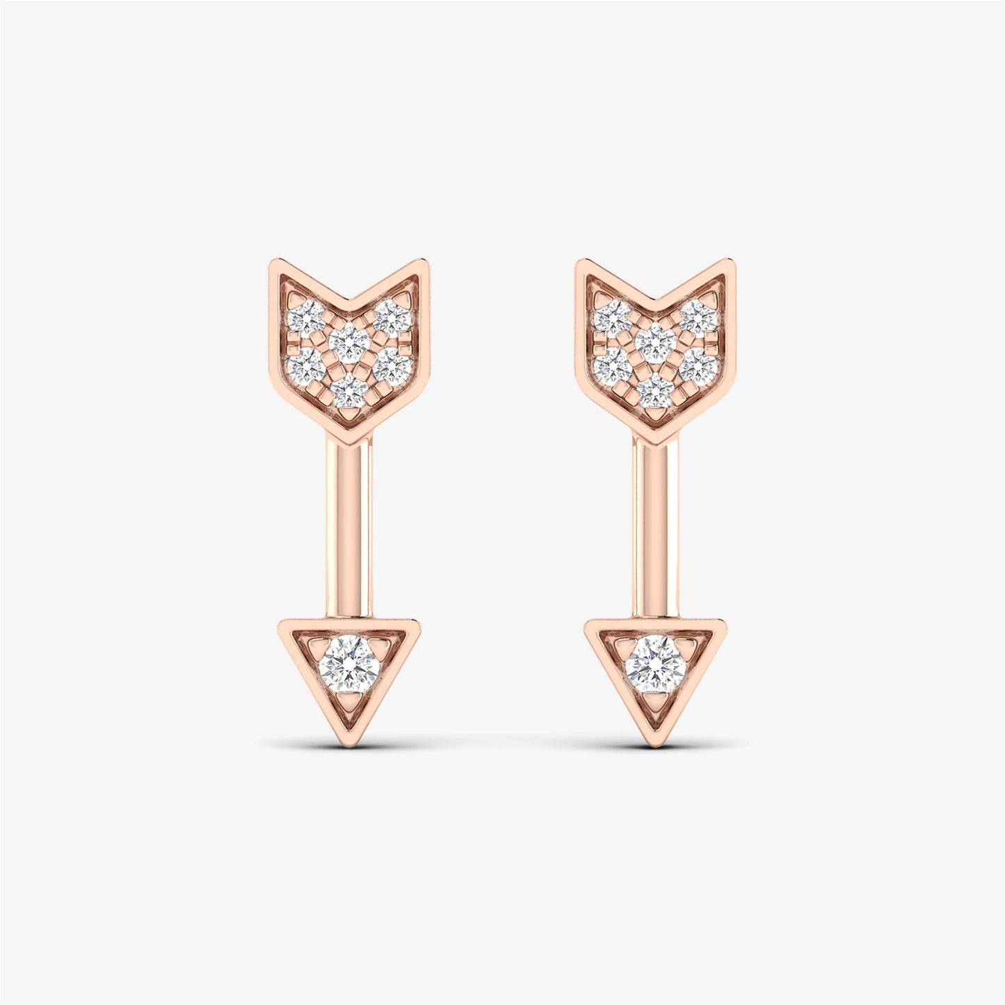 Diamond Arrow Stud