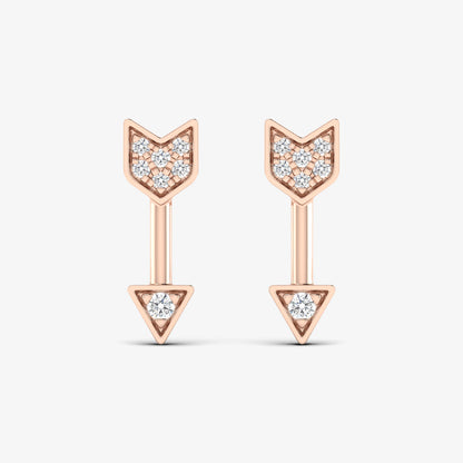 Diamond Arrow Stud