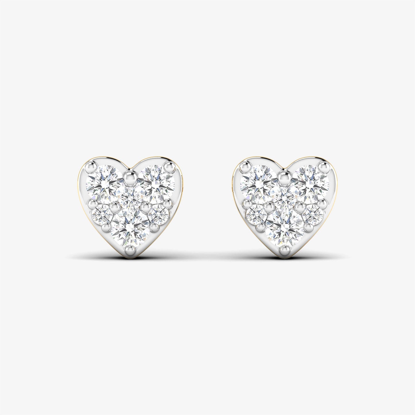 Diamond Heart Stud