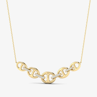 14K Mariner Link Necklace