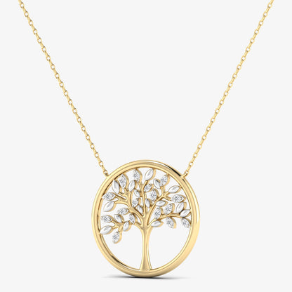 14K Tree of Life Pendant