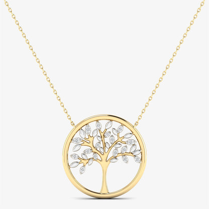 14K Tree of Life Pendant