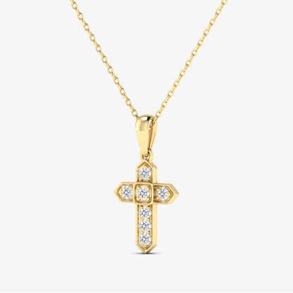 Dainty Cross Religious Pendant