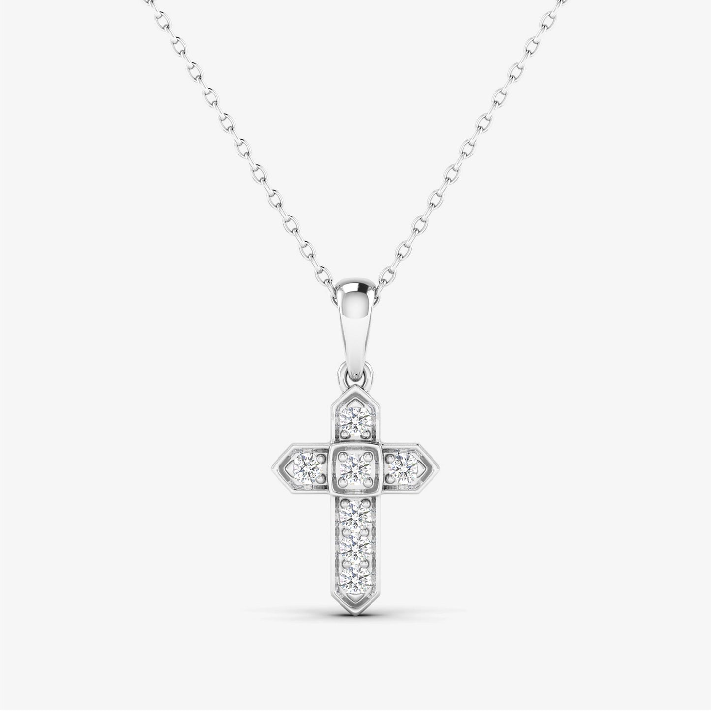 Dainty Cross Religious Pendant