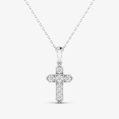 Dainty Cross Religious Pendant