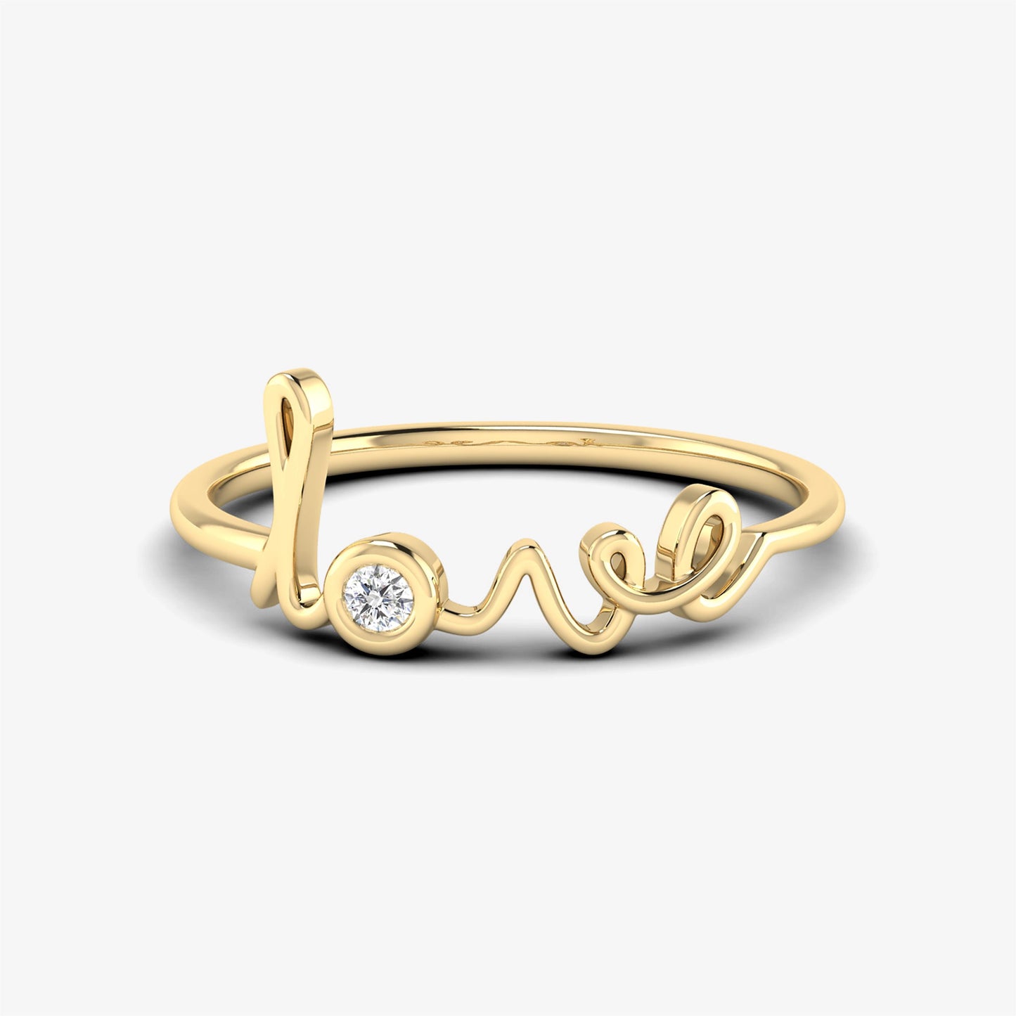 14K Love Script