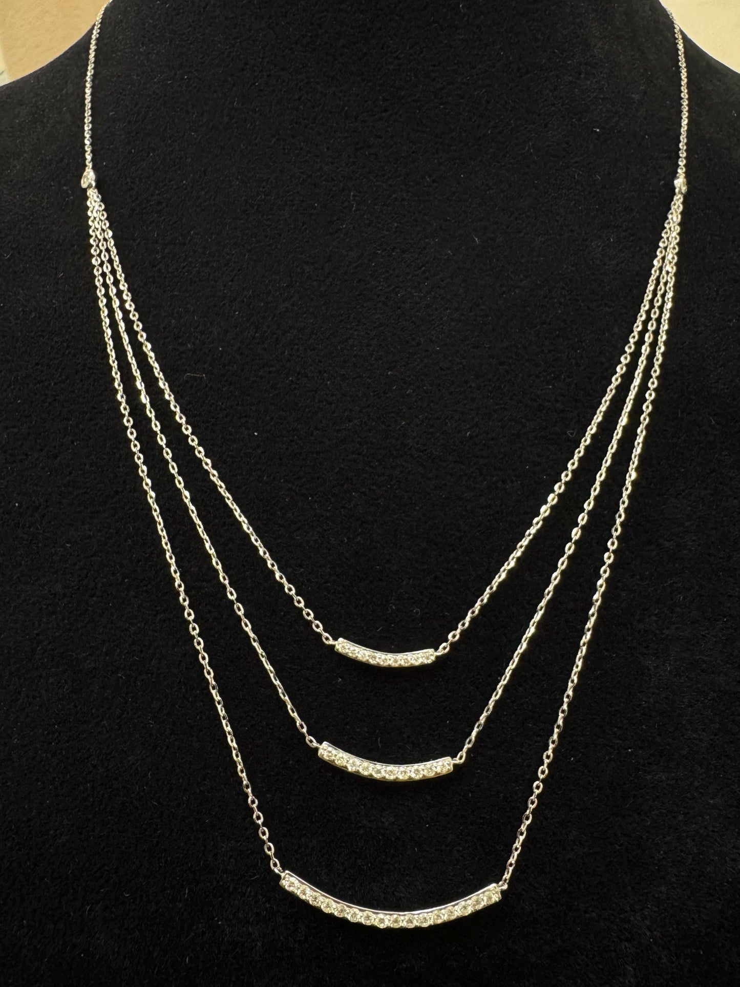 14K Trio Multi Strand Necklace