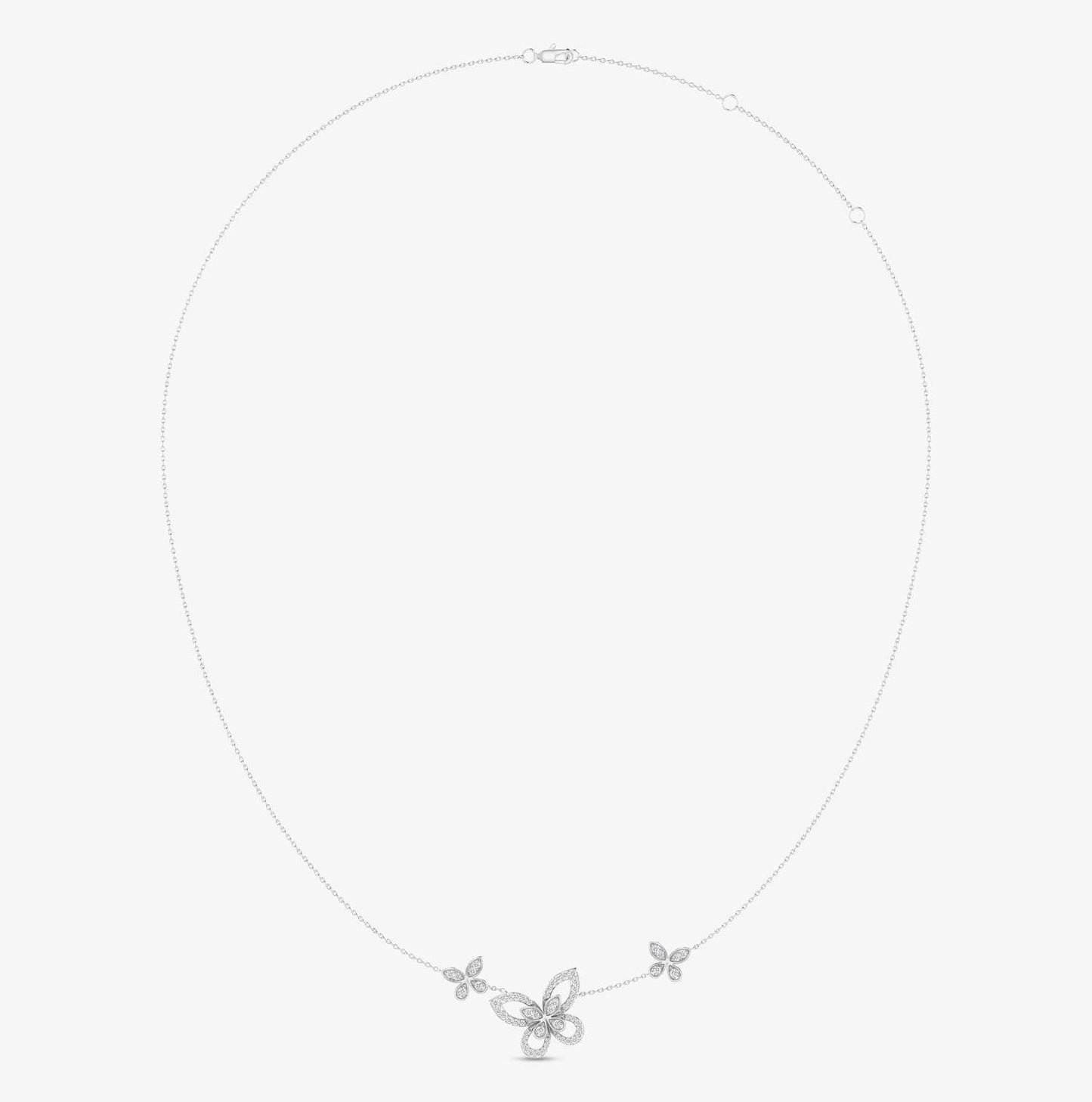 14K Butterfly Charm Necklace