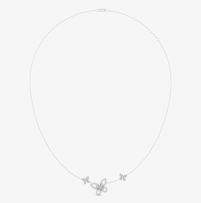 14K Butterfly Charm Necklace