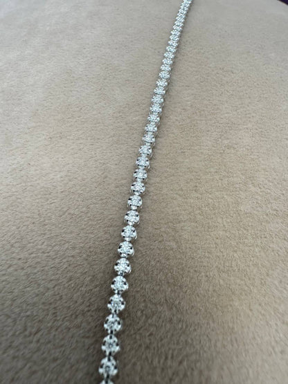 14K - 0.75Cts Tennis Bracelet