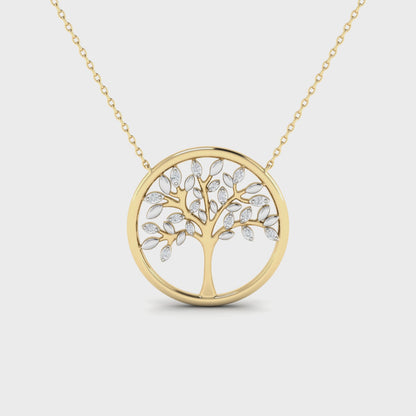 14K Tree of Life Pendant